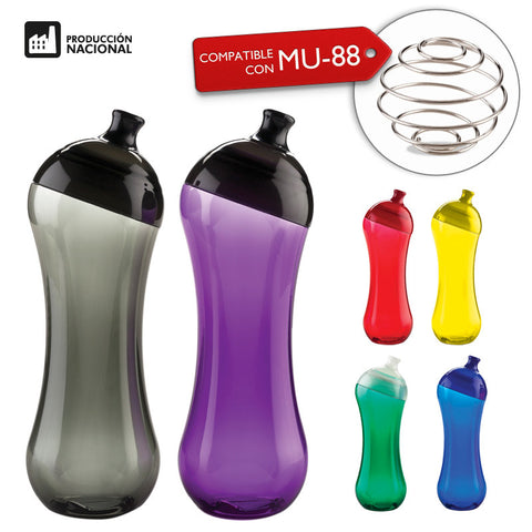 Botilito en PVC Curvy 525ml - Producción Nacional | MU-83