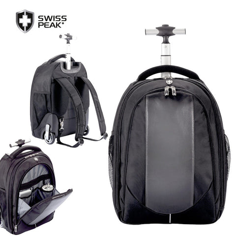 Morral Backpack con trolley Swisspeak | VA-391