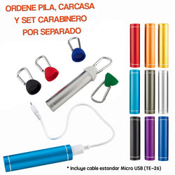 Pila Recargable Bullet 2200mAh I TE-22