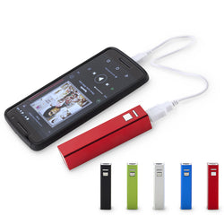 Pila Recargable Power Bank Con Boton 2200mAh / TE-08-1