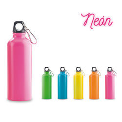 Botilito Metálico Sport Bottle Neon - 500 ml. | MU-12-1