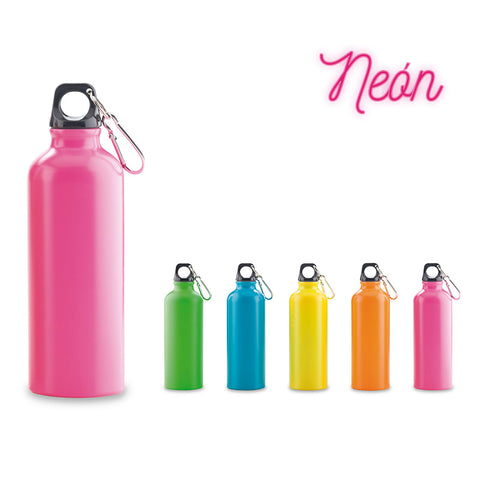 Botilito Metálico Sport Bottle Neon - 500 ml. | MU-12-1